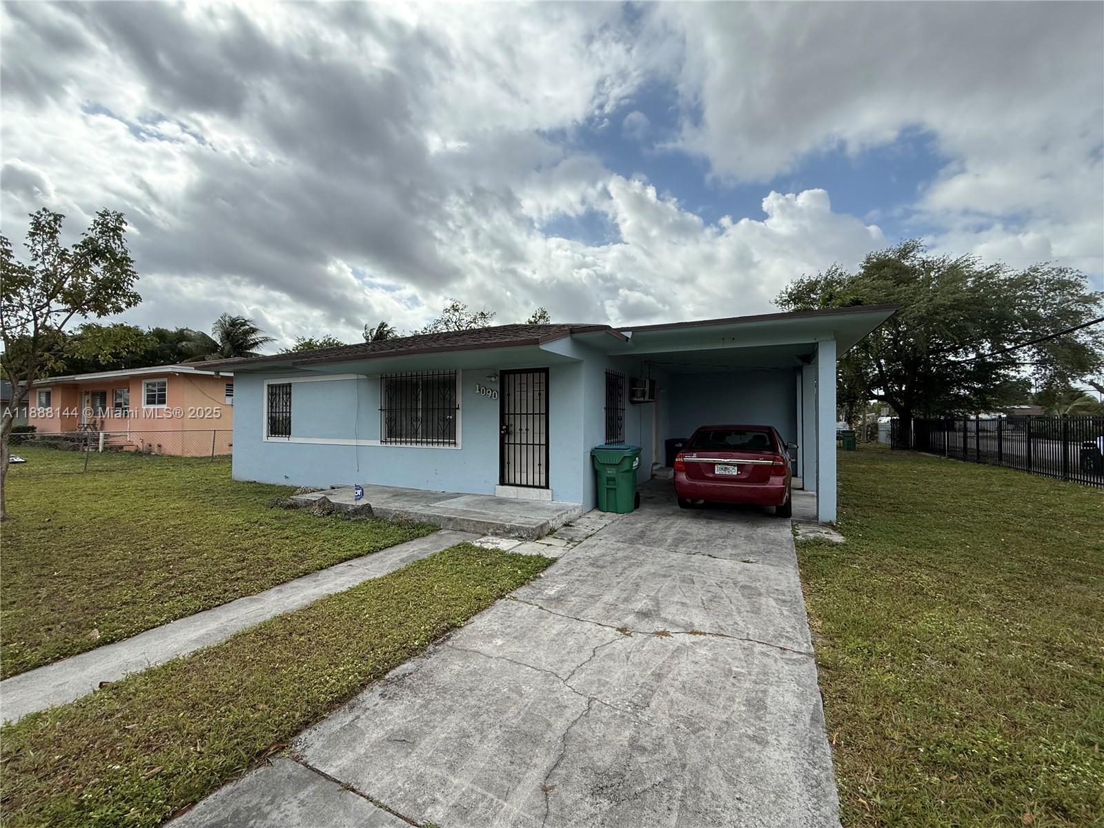 1090 NW 112th St, Miami, FL, 33168 - Investment Single Family Home. Photo #1